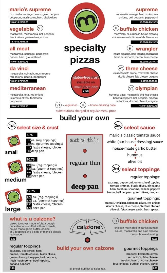 Mario's Pizza
